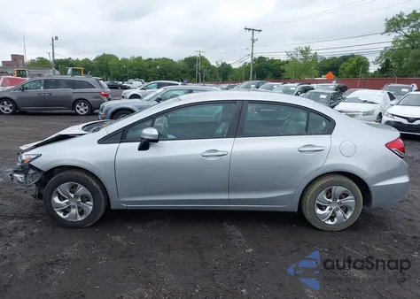 2014 Honda Civic Lx z USA, uszkodzony, nr VIN 19XFB2F52EE262992